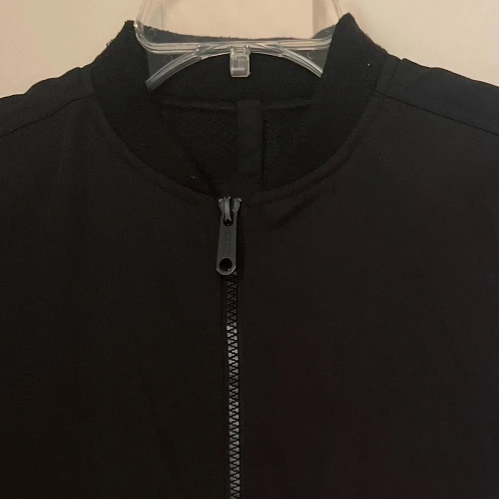 Abercrombie & Fitch Kids Boys Bomber Black Jacket Sz 11/12 (unisex)